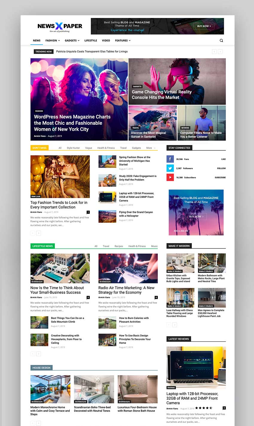25+ Best Premium News WordPress Themes for Modern 2025 Media Sites